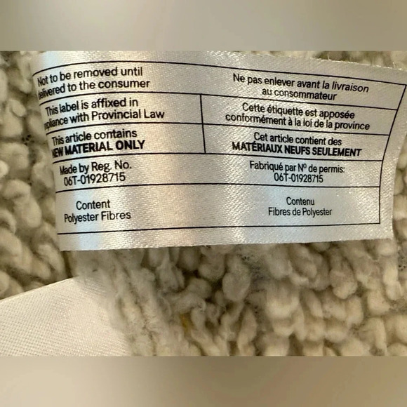 H&M Men’s Denim Stonewashed Trucker Sherpa Collar Jacket Size M Fully Lined - Picture 13 of 15